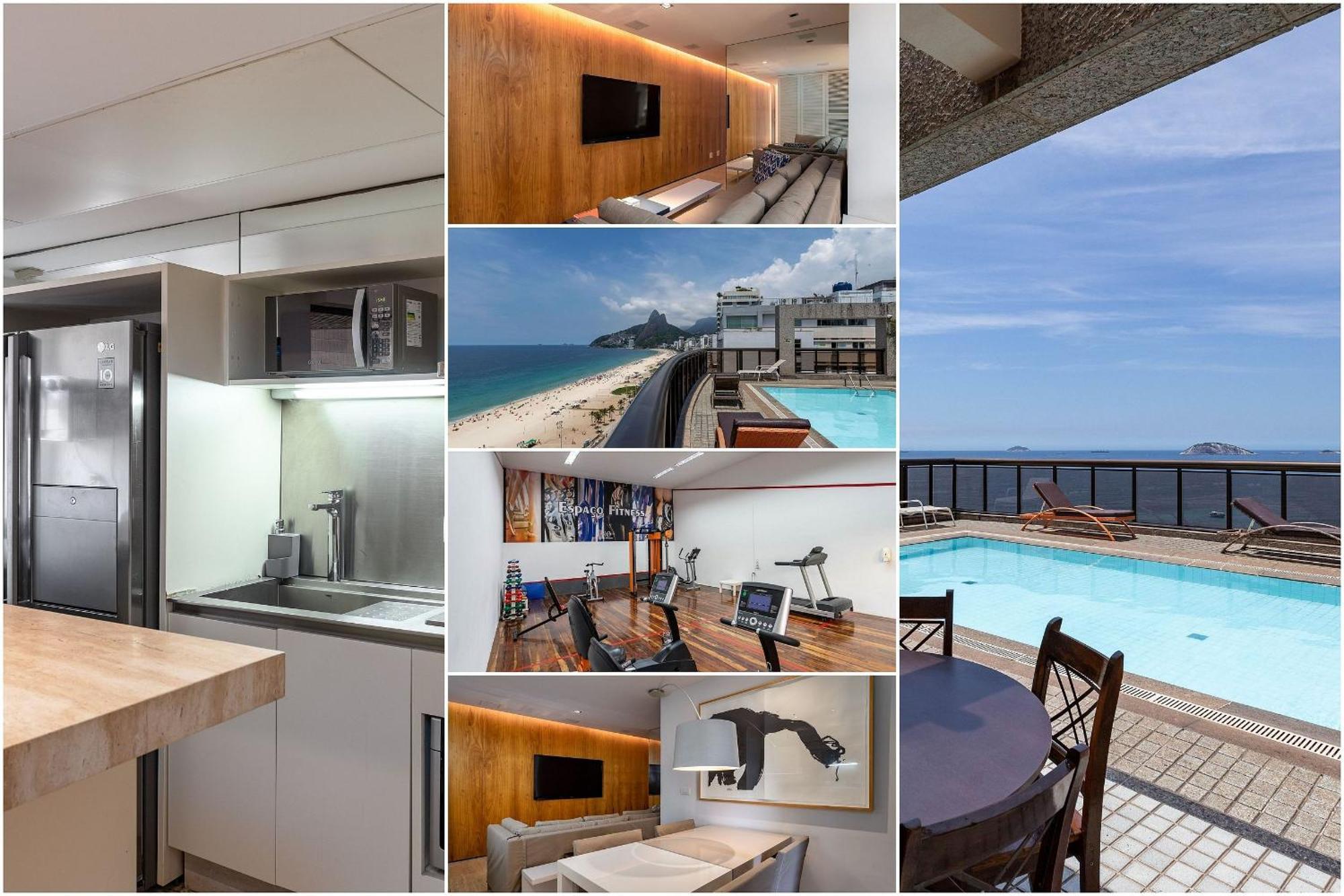 Moderno Em Prédio à Beira-mar Na De Ipanema Río de Janeiro